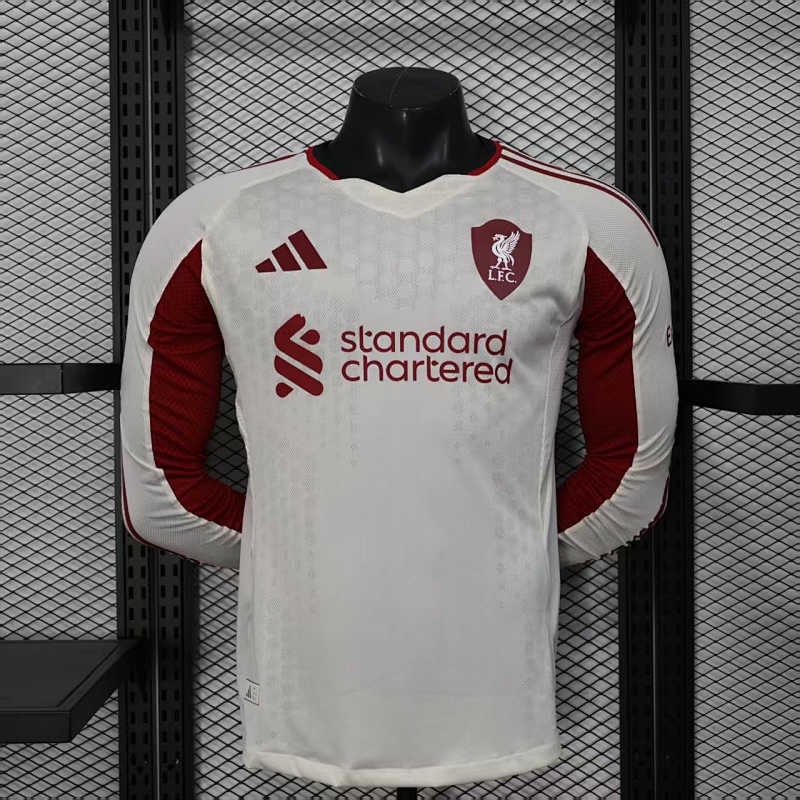Version Player_Jugador- Liverpool 25-26, camiseta de manga larga de
